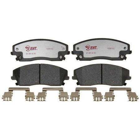 R/M Brakes BRAKE PADS OEM OE Replacement Hybrid Technology Includes Mounting Hardware EHT1056H